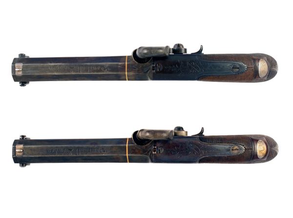 A Cased Pair of Percussion Pocket Pistols - Image 3