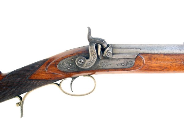 A Cased Presentation Rifle by Mortimer - Image 2