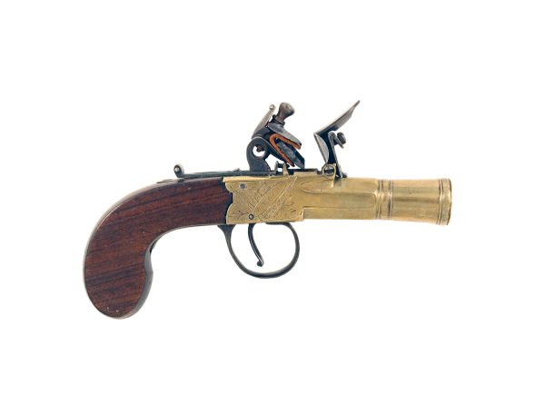 A Small Flintlock Blunderbuss Pistol