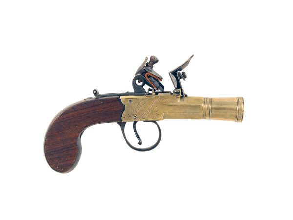 A Small Flintlock Blunderbuss Pistol