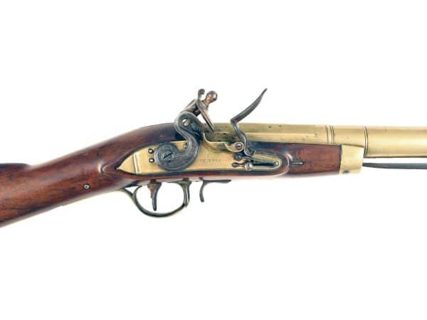 An Irish Flintlock Blunderbuss.