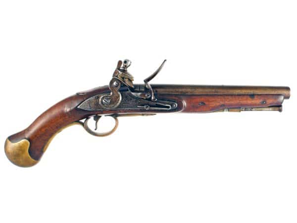 An Ordnance Shortened Sea Service Pistol.