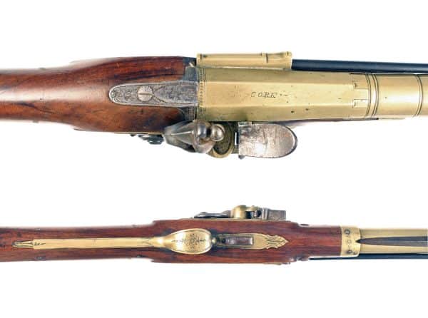 An Irish Flintlock Blunderbuss. - Image 5