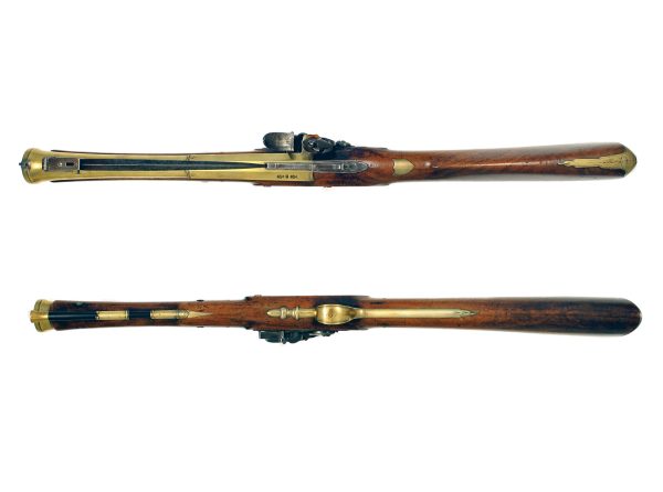 A Flintlock Blunderbuss with Bayonet - Image 4