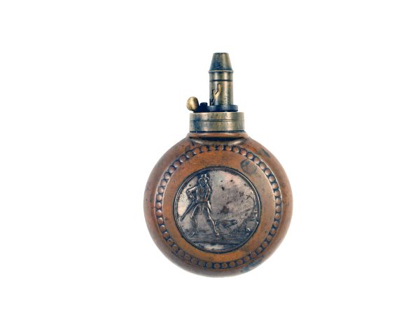 A Scarce and Unusual Powder Flask