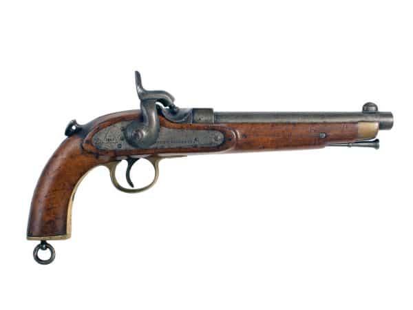 A Westley Richards Monkey Tail Pistol