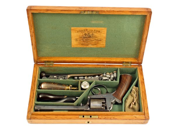 A Fine and Rare Cased 90 Bore Adams Revolver - Image 3