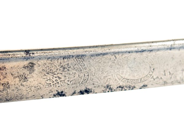 A Pattern 1827 Naval Pipeback Sword. - Image 2