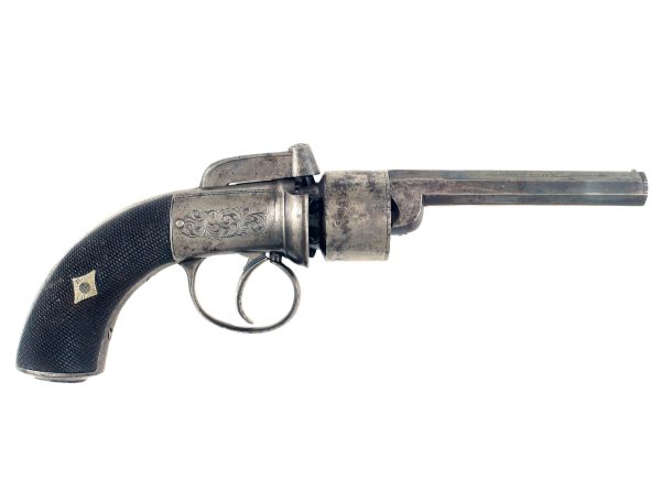 A Cased Transitional Revolver - Image 4