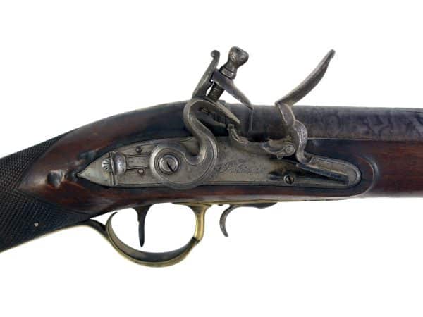 A Steel Barrelled Flintlock Blunderbuss