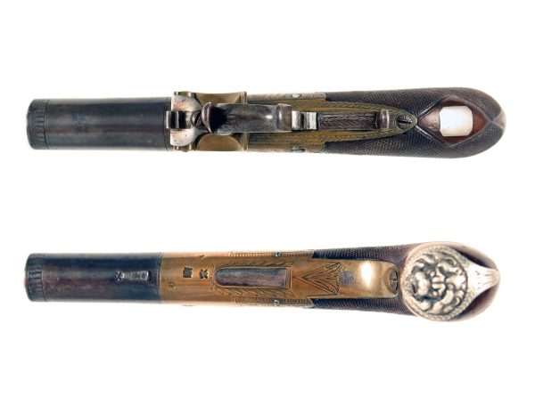 A Crisp Top Hat Percussion Pistol - Image 2