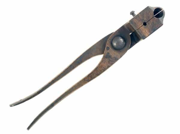 A Large Bullet Mould