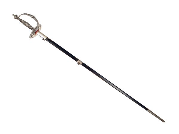 A Superb Cut Steel Dress Sword, 19th Century.