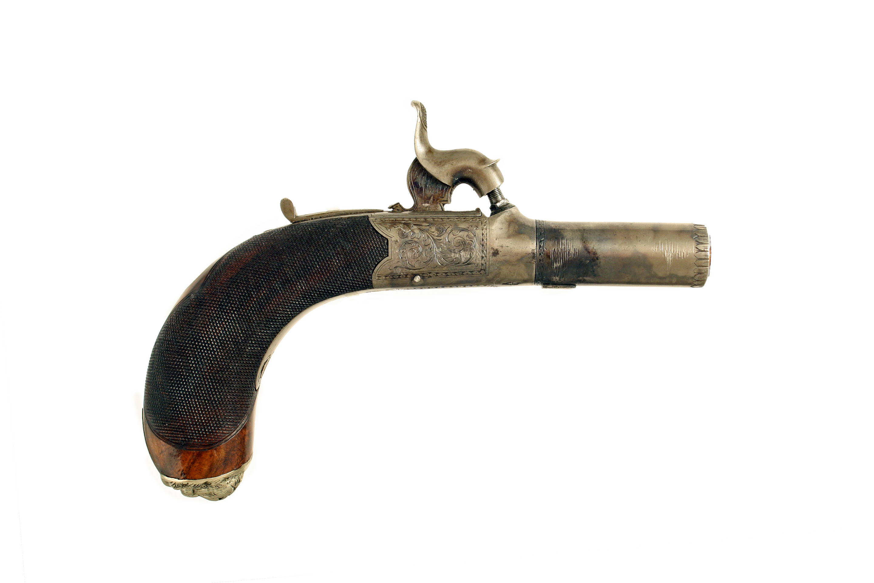 A Superb Cased Pair of Percussion Pocket Pistols. - Image 3