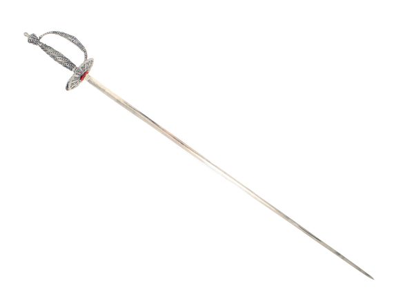 A Superb Cut Steel Dress Sword, 19th Century. - Image 2