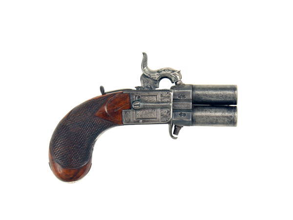 A Small Turn Over Pistol by Lang of London.