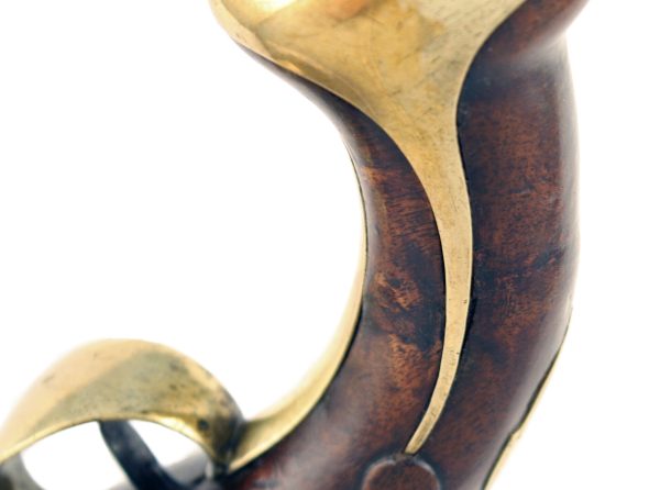 A Pair Of Flintlock Brass-Mounted Holster Pistols Of Carbine Bore By Barbar Of London. - Image 7