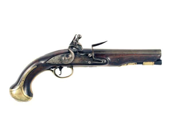 An Early Holster Pistol by Griffin