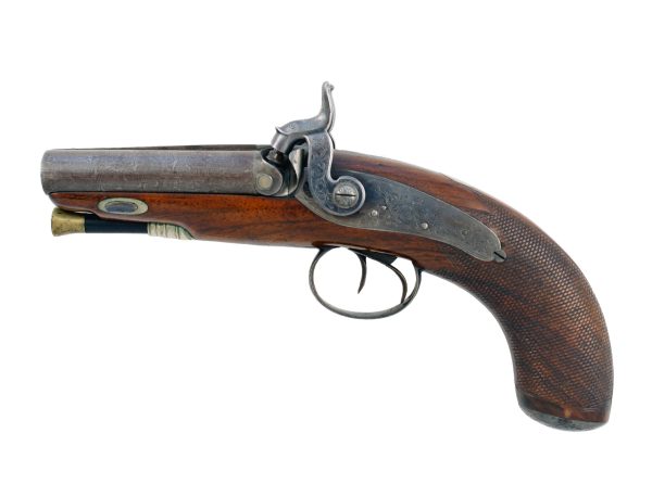 A Super Pair of Double Barrel Howdah Pistols by Braddell of Belfast. - Image 5