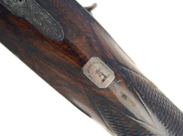A Percussion Duelling Pistol by Thomas Manton, Circa 1817-1825. - Image 4