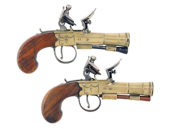 A Pair of Flintlock Blunderbuss Pistols