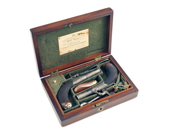 A Superb Cased Pair of Percussion Pocket Pistols.