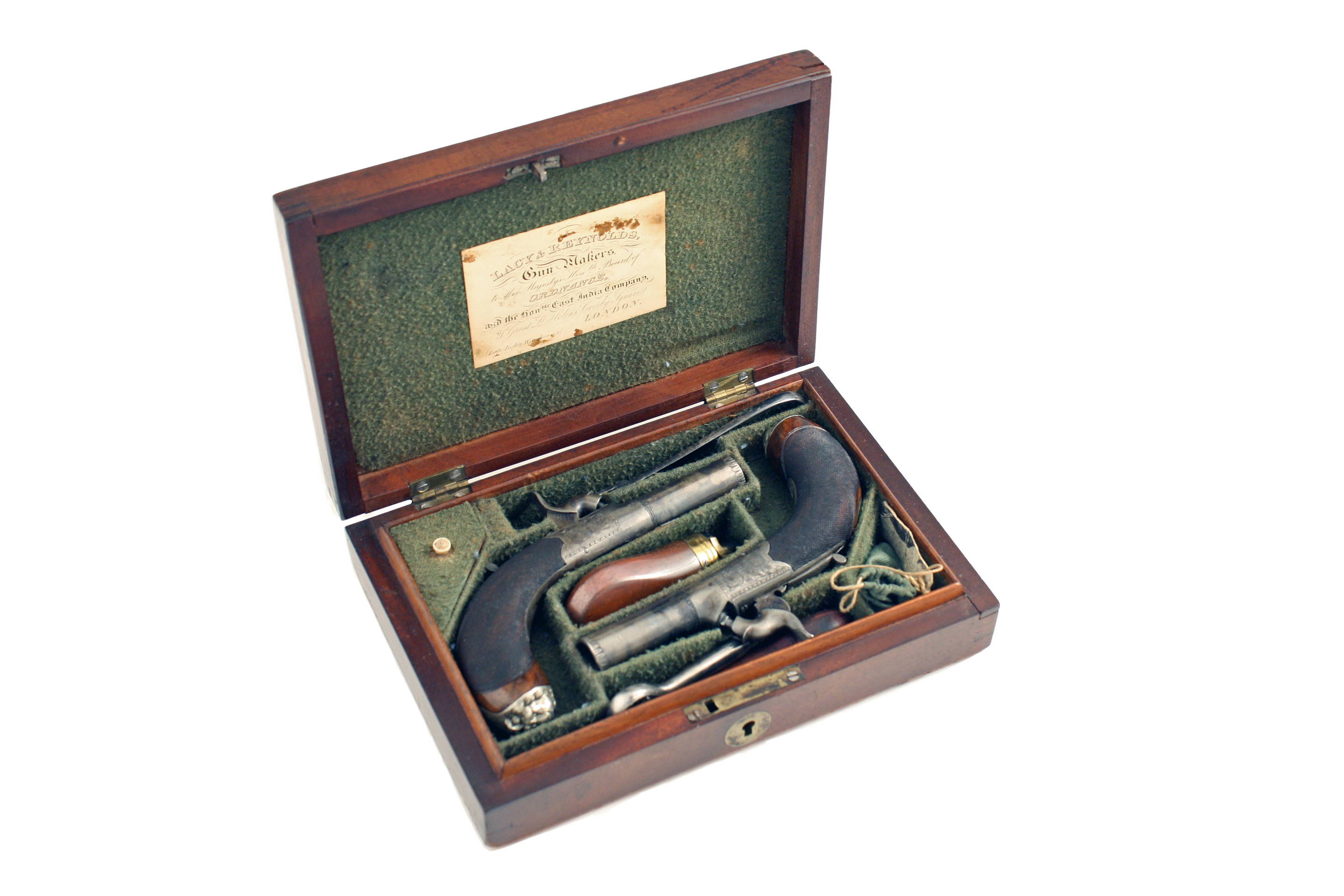 A Superb Cased Pair of Percussion Pocket Pistols.