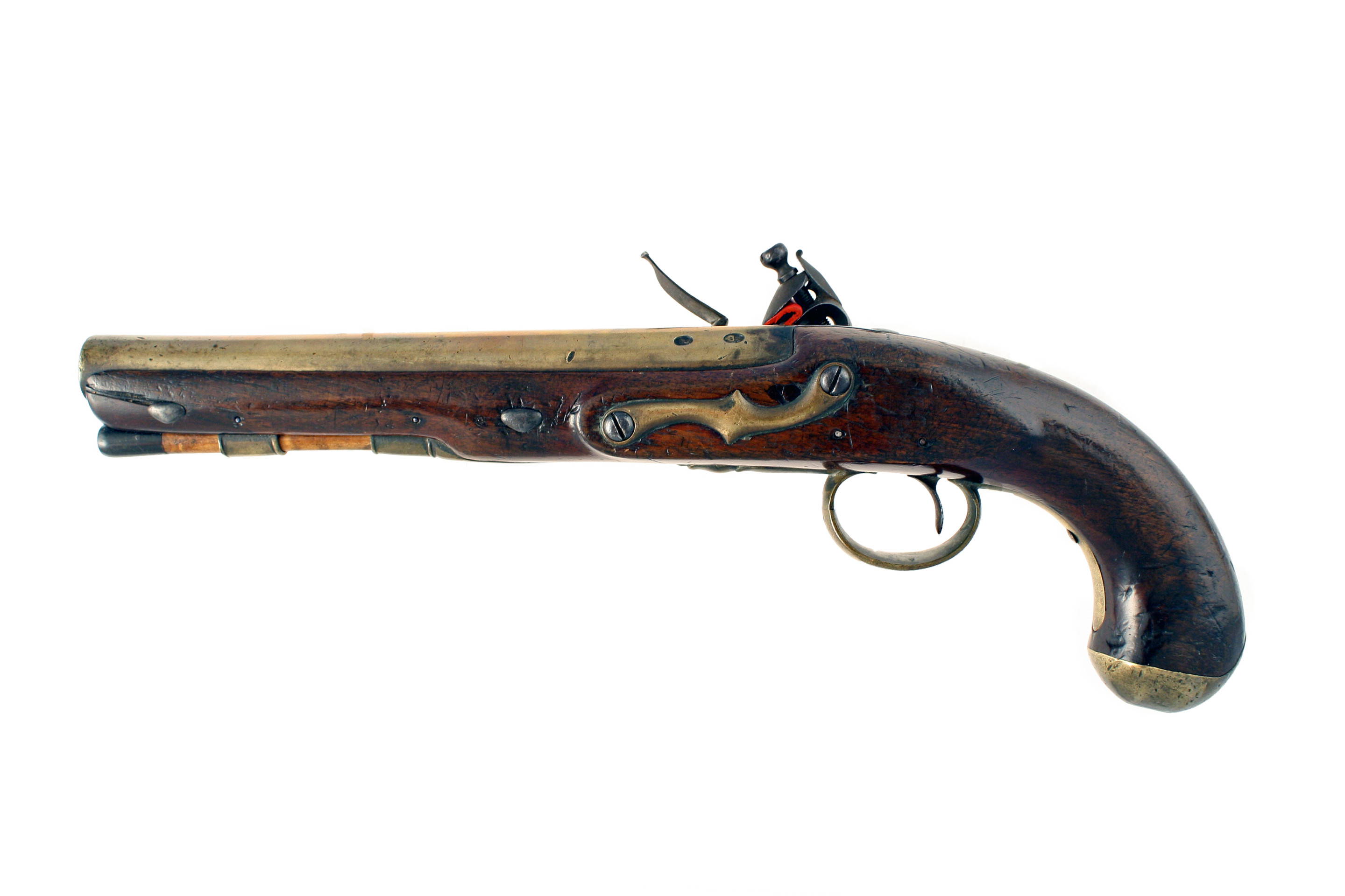 An Incredibly Rare Pair of Mail Coach Pistols by H.W. Mortimer No. 287. - Image 10