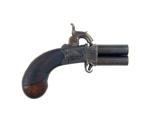 A 54 Bore Irish Percussion Turn-Over Pistol
