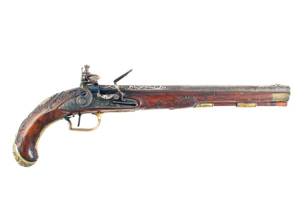 An Elaborate Pair of Austrian Flintlock Holster Pistols. - Image 3