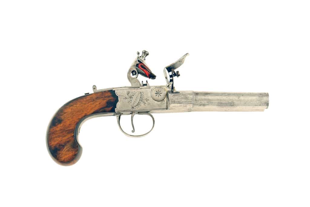 A Double Barrel Pocket Pistol by Patrick of Liverpool - Image 4