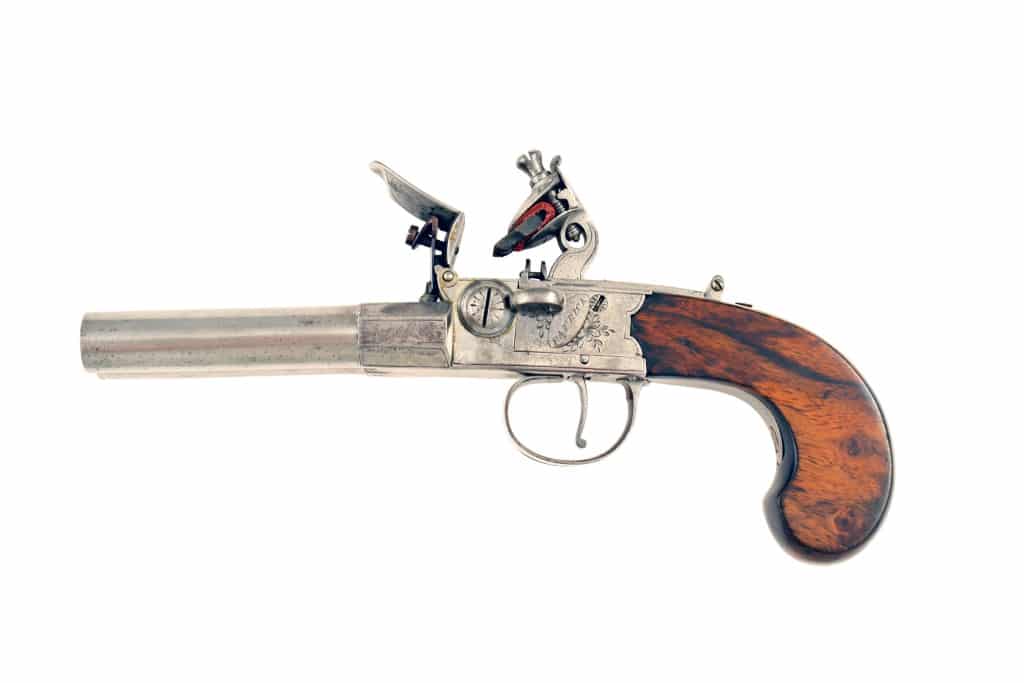 A Double Barrel Pocket Pistol by Patrick of Liverpool - Image 2