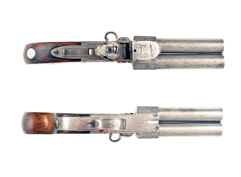 A Double Barrel Pocket Pistol by Patrick of Liverpool - Image 3