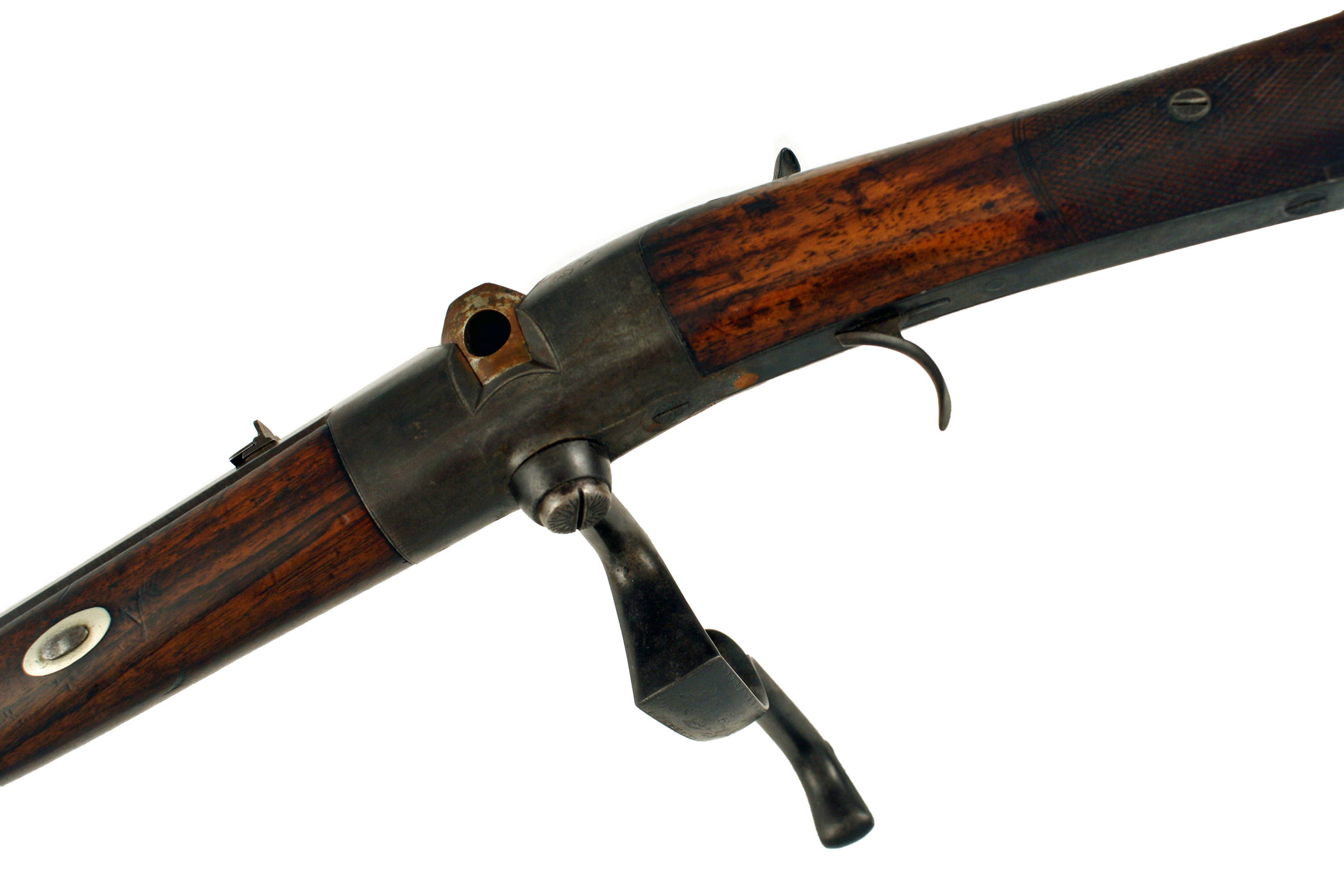 A Scarce Breech Loading W. Greener Patent Rifle - Image 4