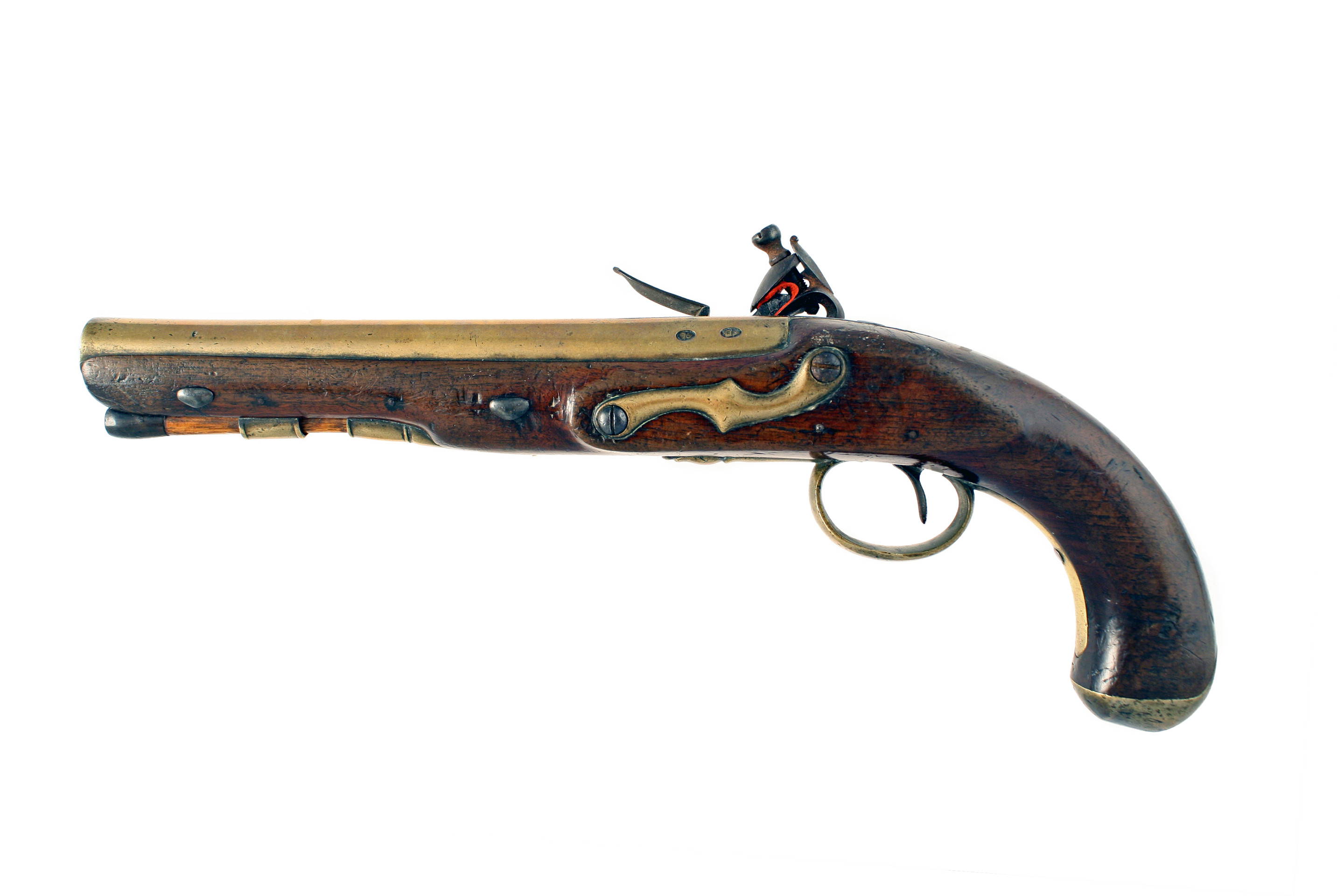 An Incredibly Rare Pair of Mail Coach Pistols by H.W. Mortimer No. 287. - Image 9