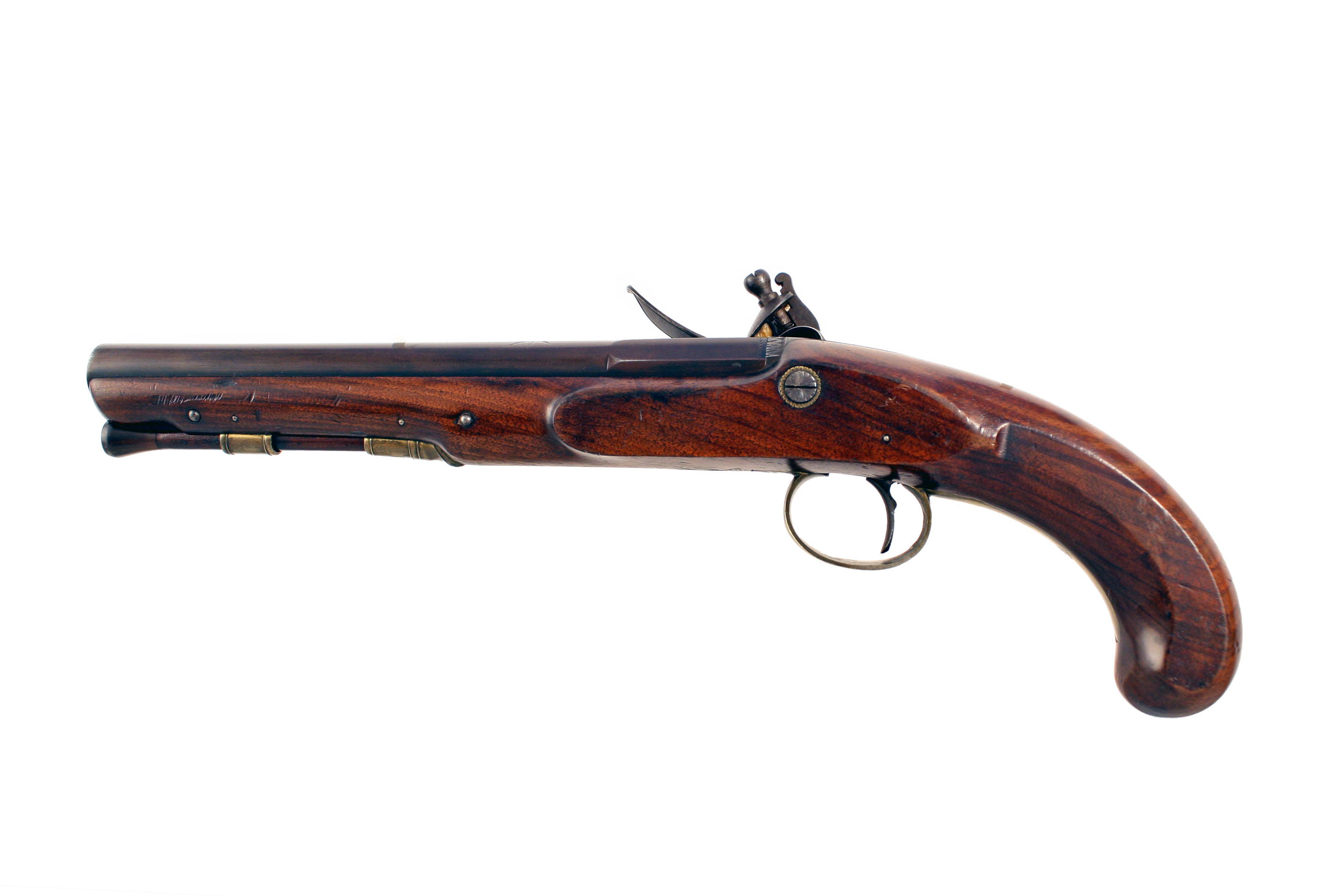 A Superb Pair of Flintlock Officers Pistols by H. Nock. - Image 9