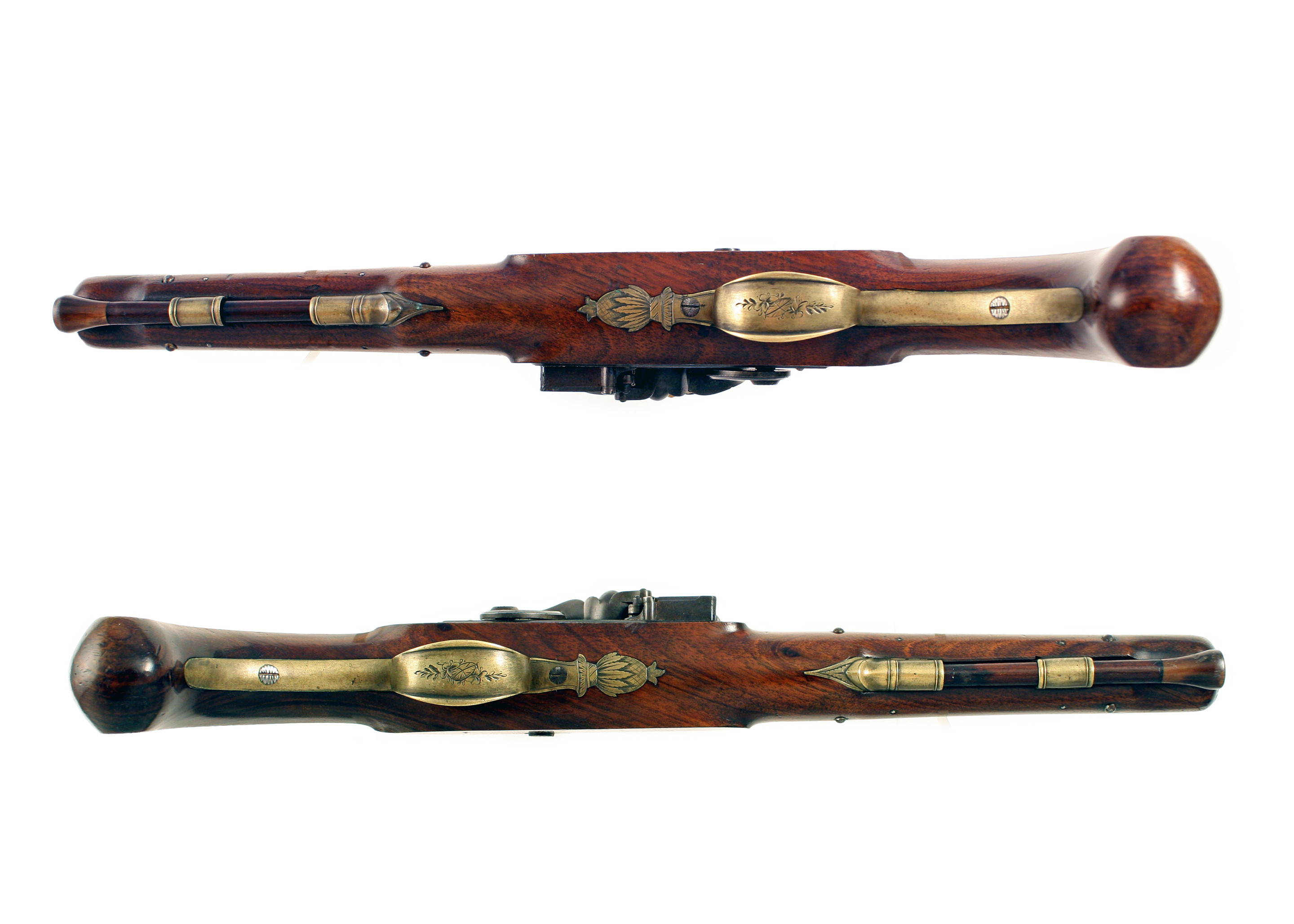 A Superb Pair of Flintlock Officers Pistols by H. Nock. - Image 12