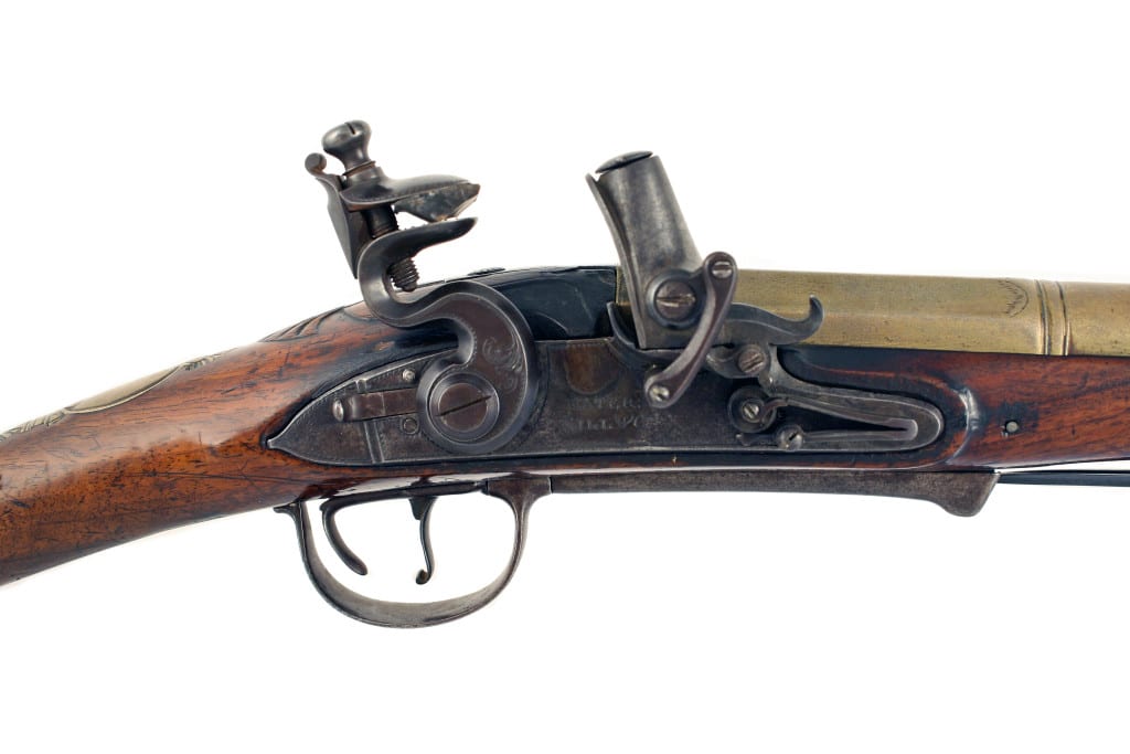 A Rare Self-Priming Brass Barrelled Flintlock Blunderbuss - Image 6