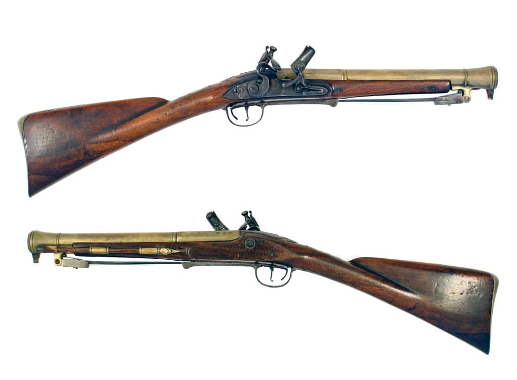 A Rare Self-Priming Brass Barrelled Flintlock Blunderbuss - Image 4