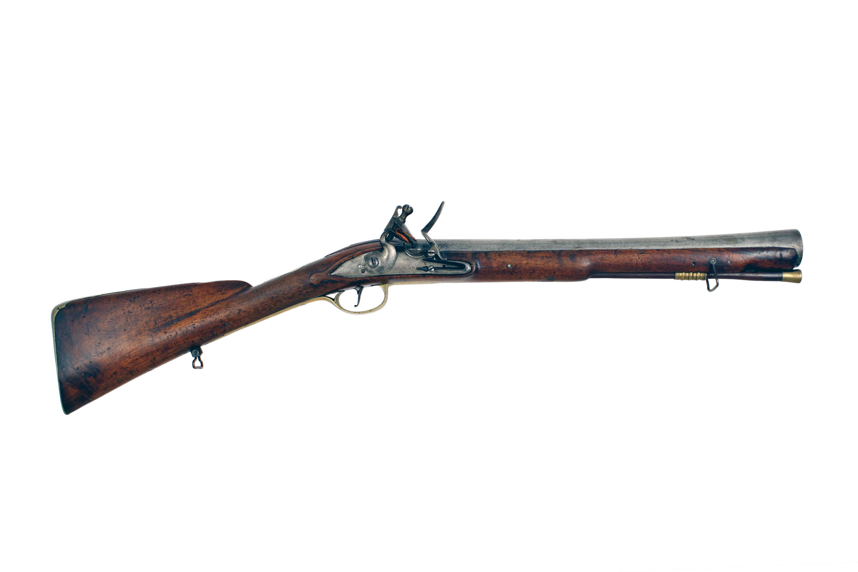 A Flintlock Blunderbuss by Barbar of London.
