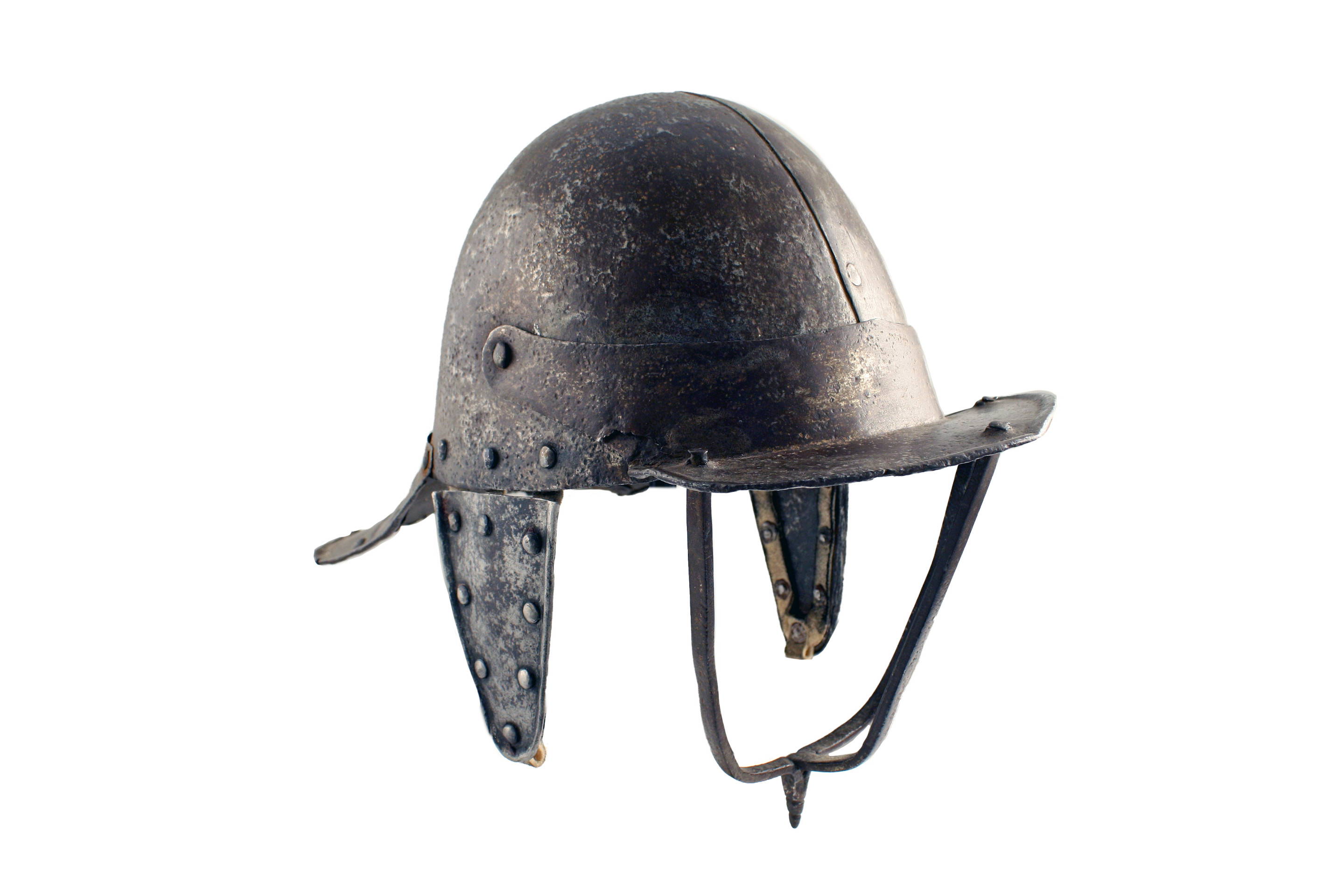 A Three Bar Siege Weight Helmet, English, 17th Century. - Image 6