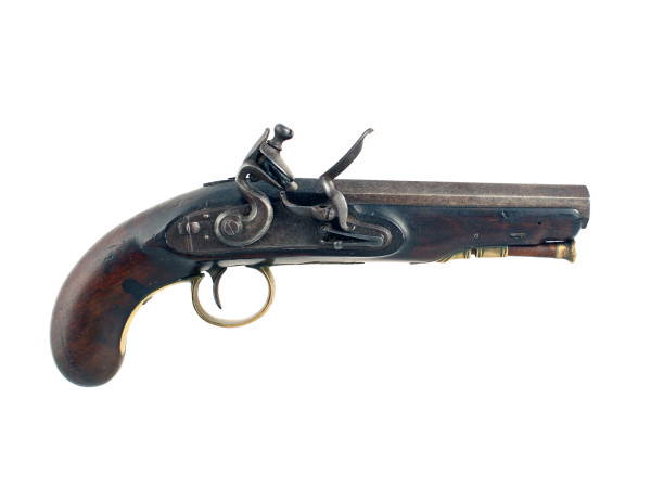 A Flintlock Belt Pistol by Harding