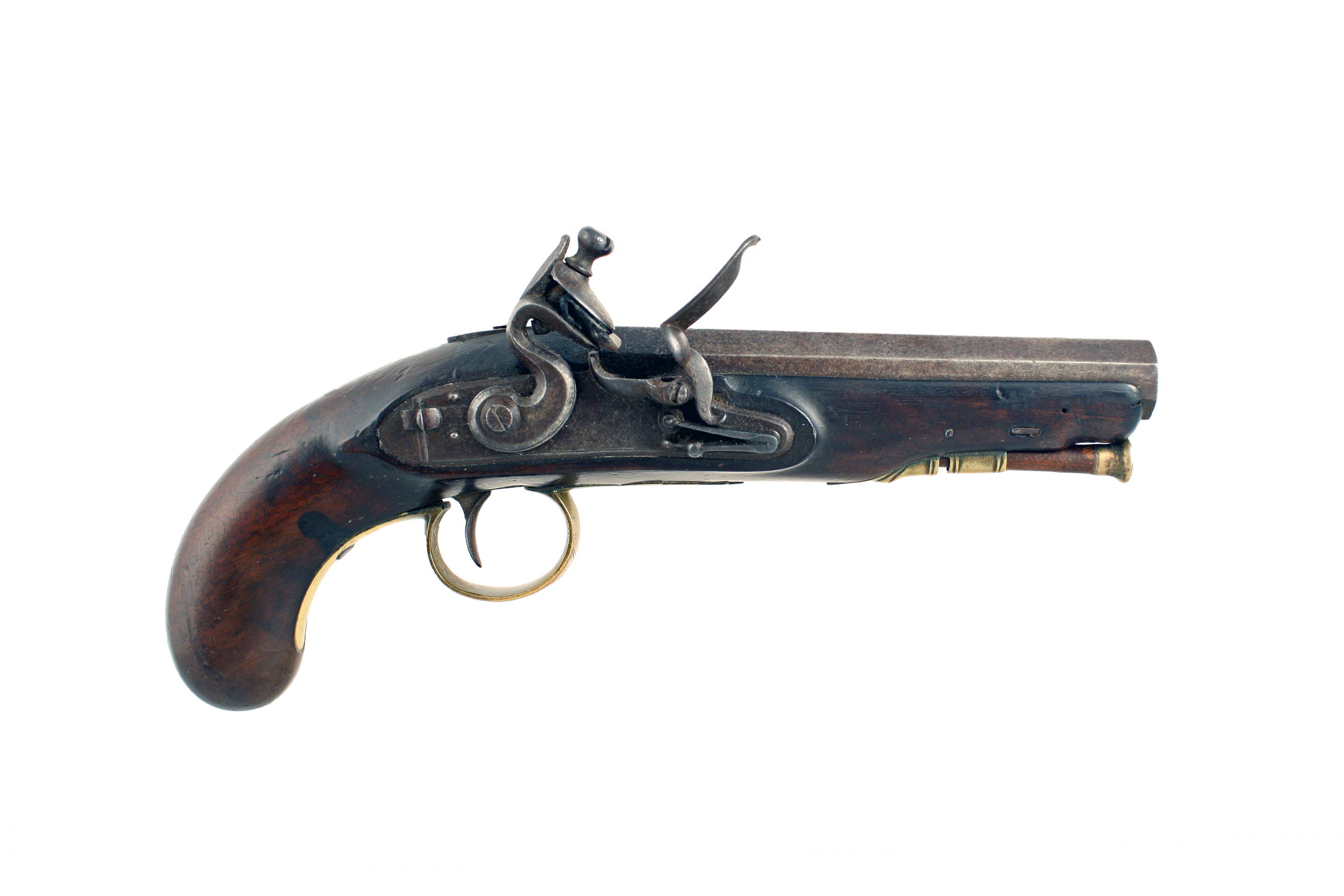A Flintlock Belt Pistol by Harding