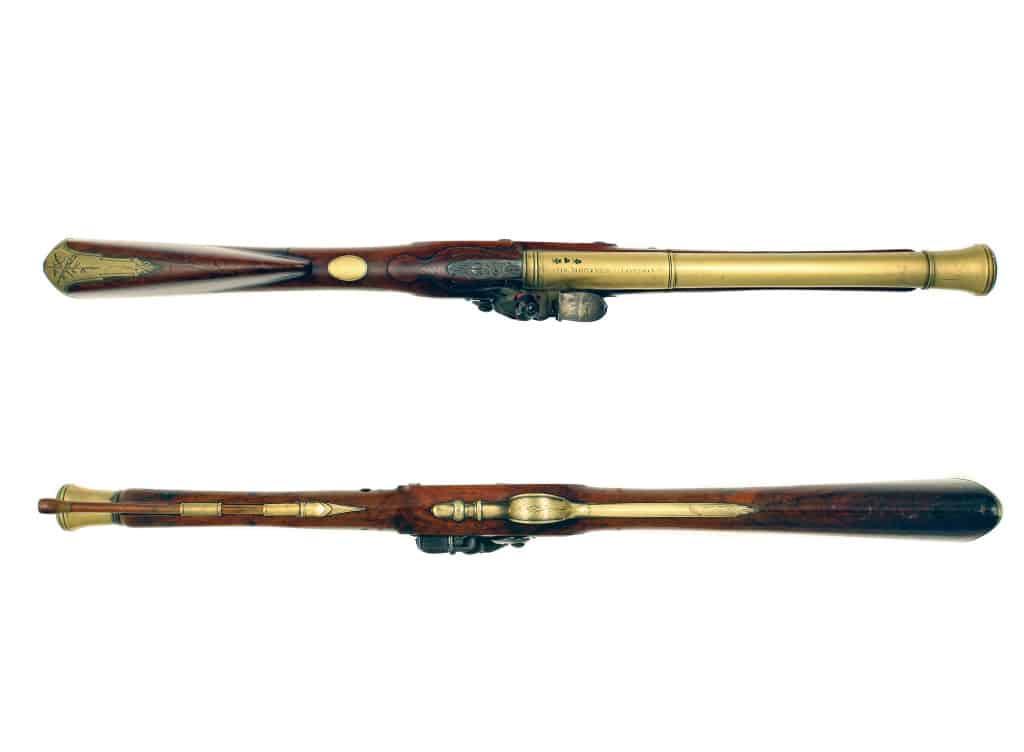 A Good Early Flintlock Blunderbuss by Mortimer of London. - Image 3