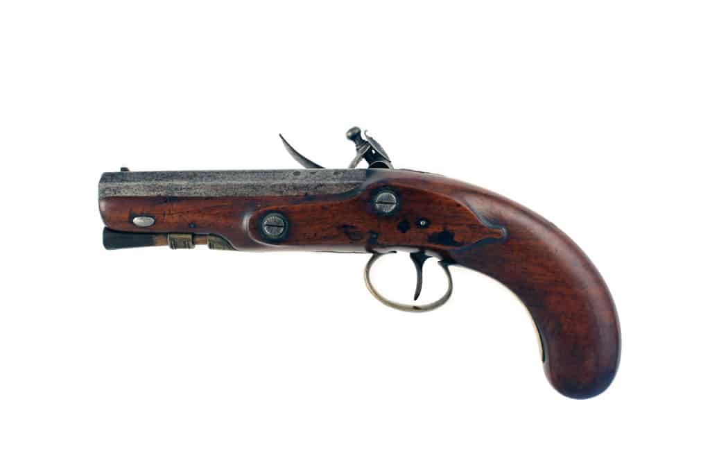 A Flintlock Overcoat Pistol signed Twigg. - Image 2