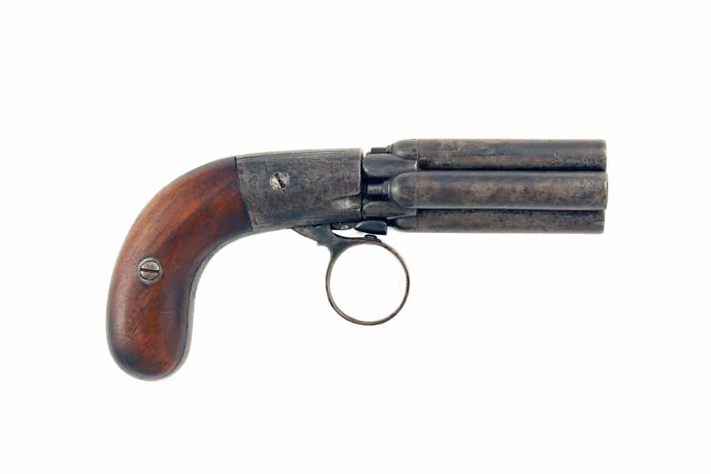 A Cased Mariette Pistol. - Image 3
