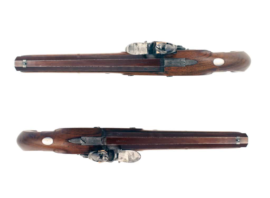 A Superb Pair of Flintlock Officers Pistols by Jn Jones & Son. - Image 4