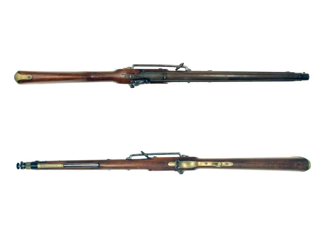 A Good British Military Percussion Carbine, Dated 1847. - Image 2