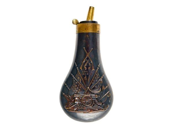 A Stunning Colt Navy Flask