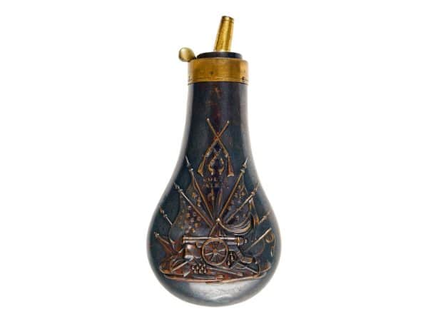 A Stunning Colt Navy Flask